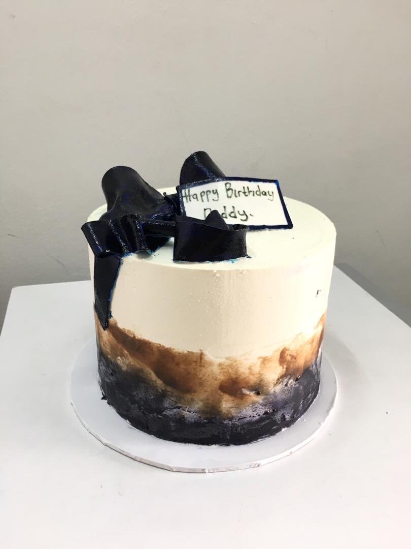 Gift box round Fondant