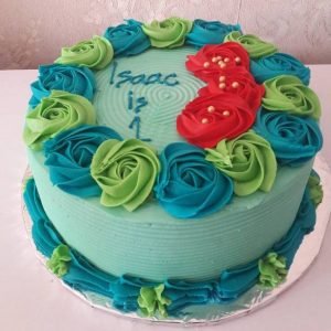PH Swirl Rose Cake