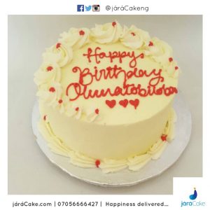 IB HBD Buttercream Cake