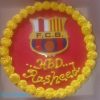 K's Kitchen Ibadan football cake