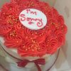Buttercream roof top Cake