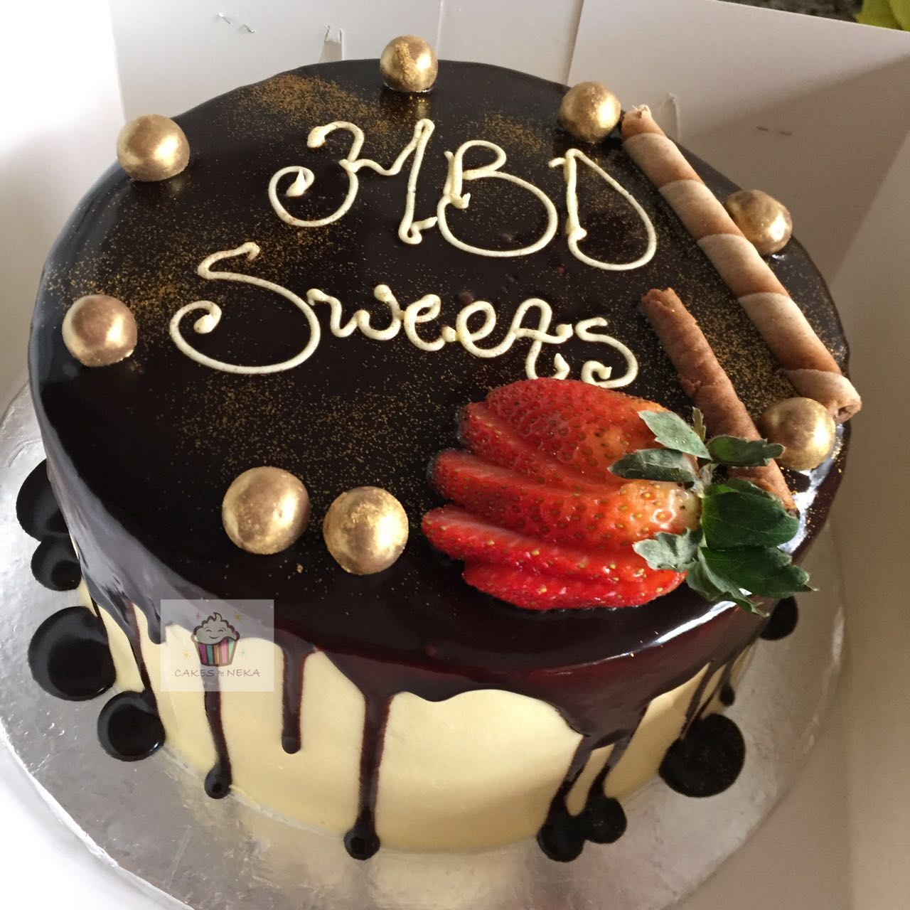 Neka's chocolate ganache cake