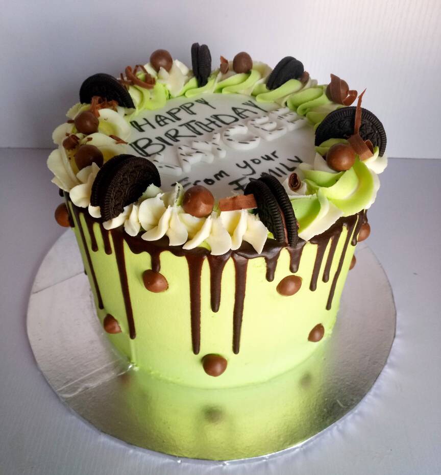 Chocolate and Cookie LMB Cake