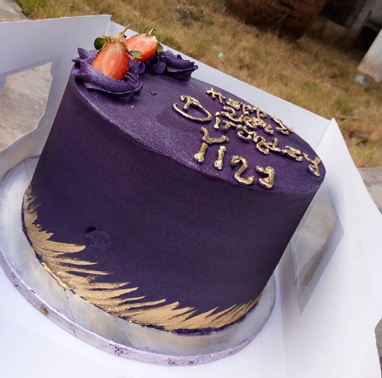 8" Purple and proud