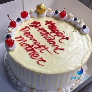 simply pure drip cake