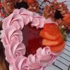 Simple Hearts Cake