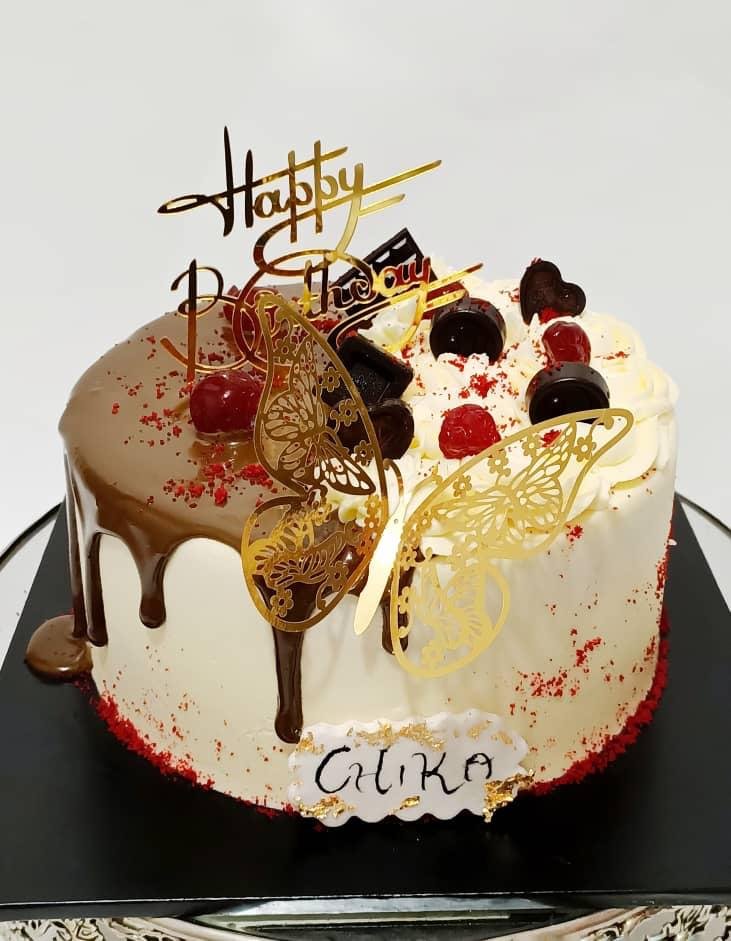 Butterfly Spring Cake