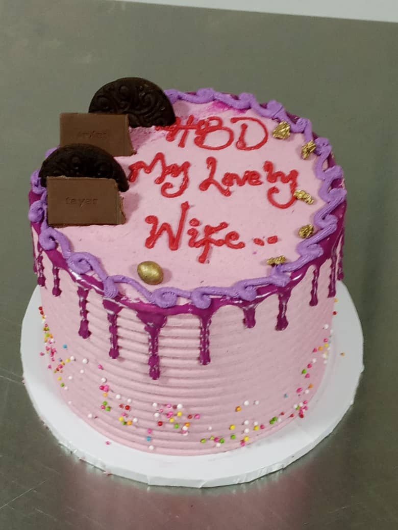 My Loving Wife Birthday Cake