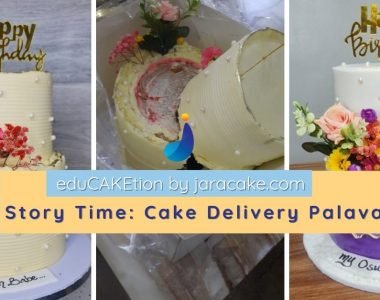 cake accident/redeliver story- jaracake